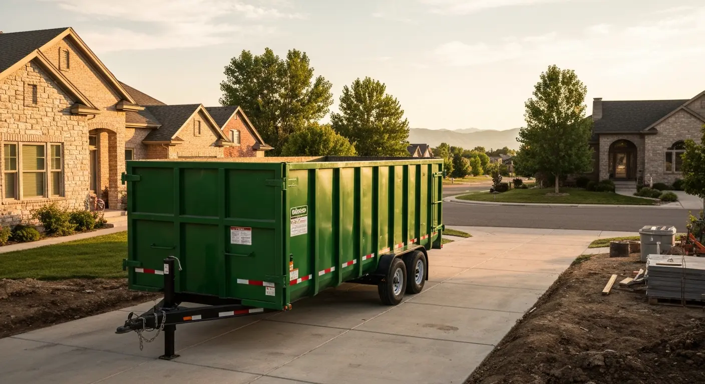 Dumpster trailer service