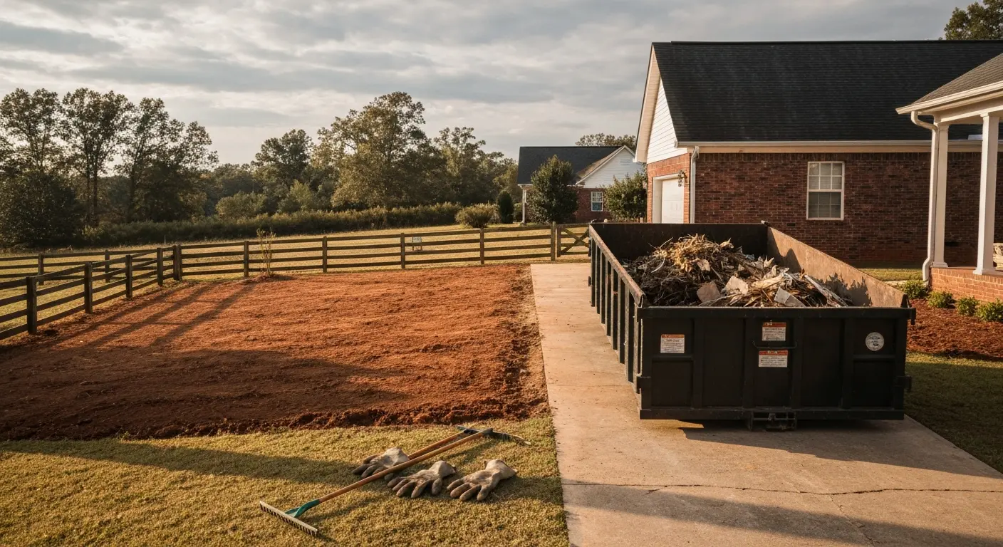 Debris hauling service