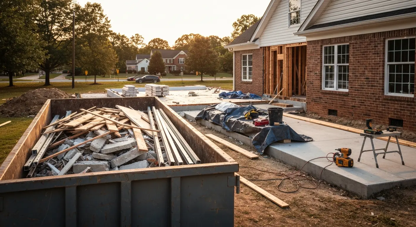 Construction waste removal