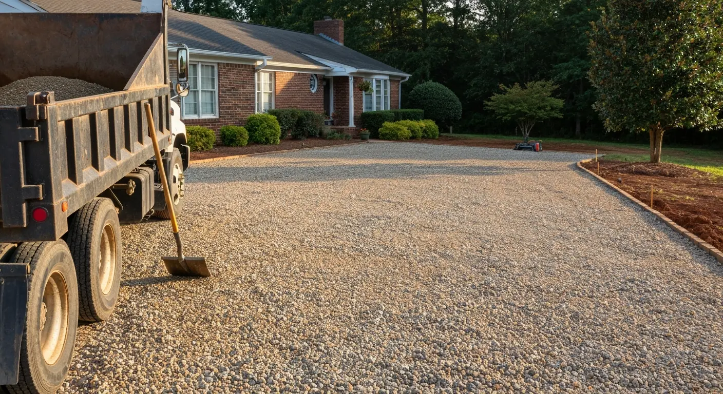 Gravel delivery service