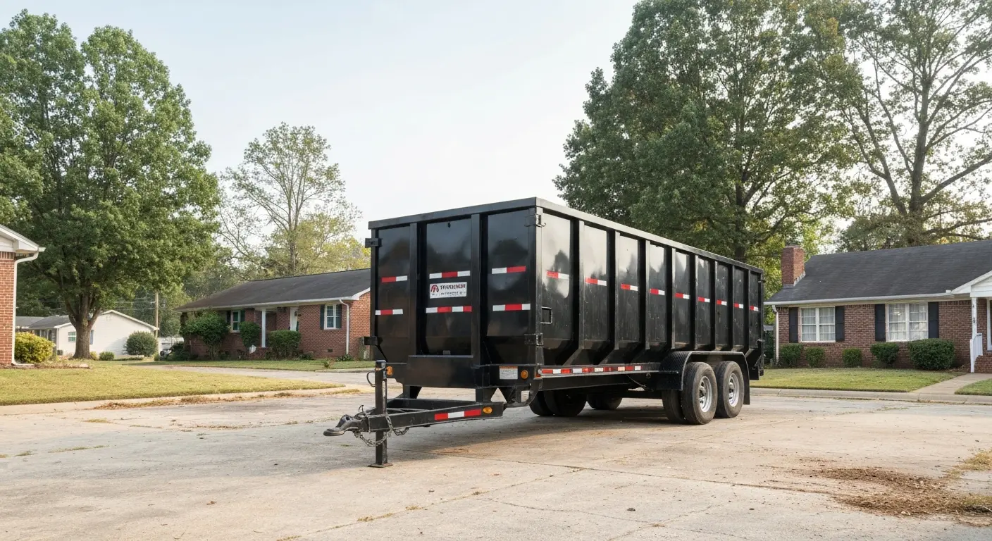 Dumpster trailer in Conover
