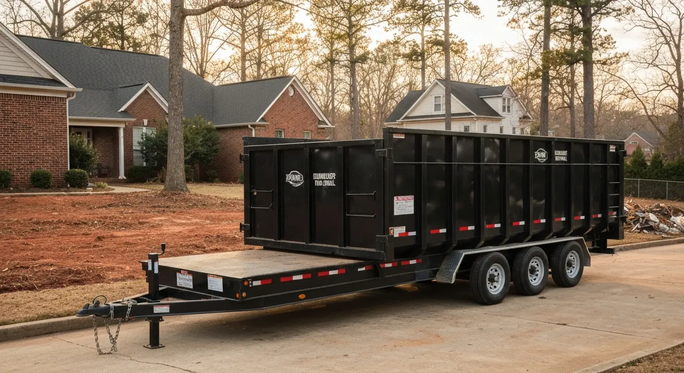 Dumpster trailer rental in Bethlehem