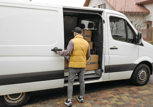 man in van scotland