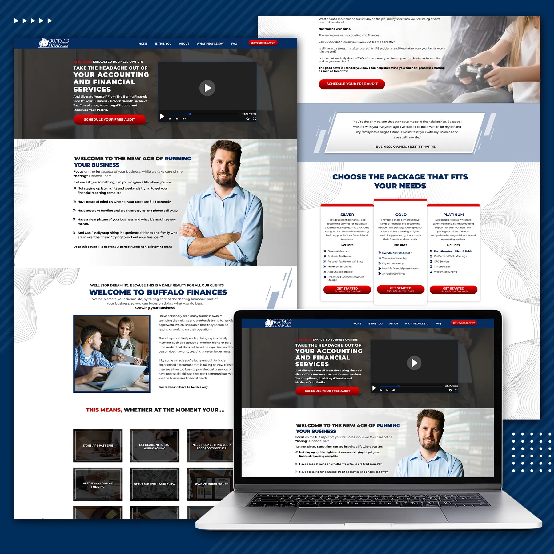 Buffalo Finances funnel example