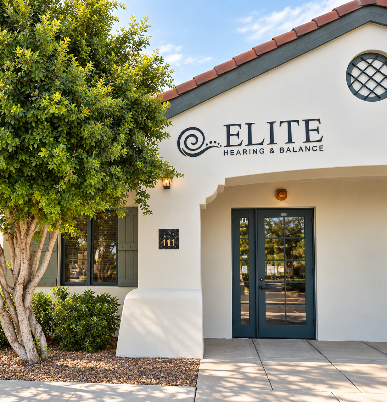 Elite Hearing & Balance clinic interior examination room