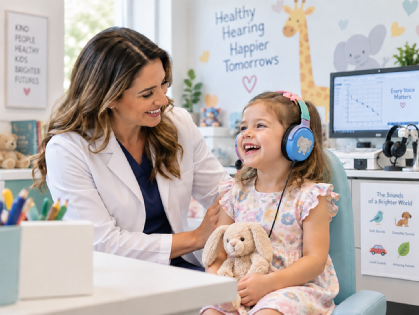 Pediatric audiology care for children at Elite Hearing & Balance