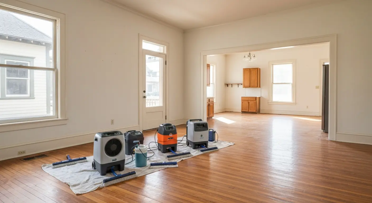 Fire damage restoration