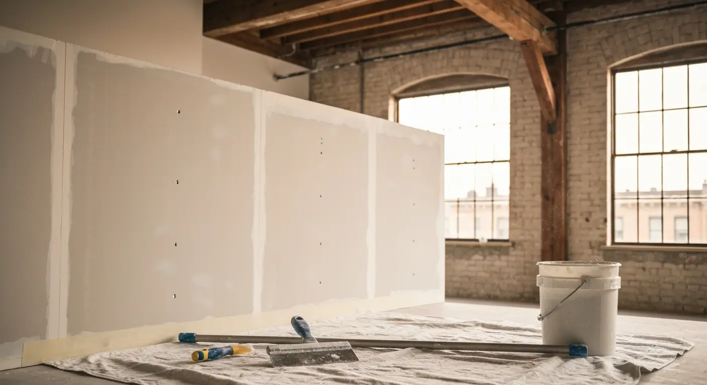 Drywall repair service