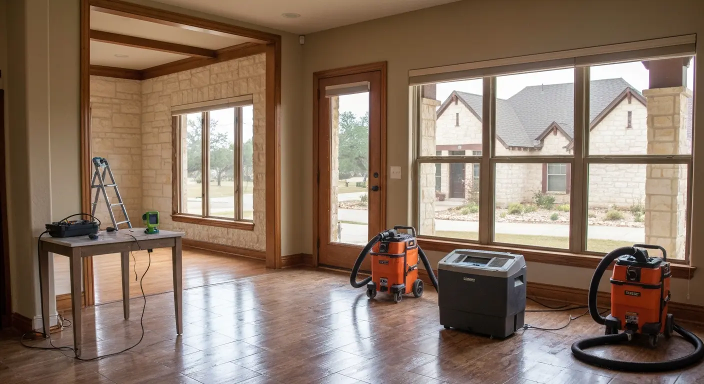 Flood cleanup and water damage repairs