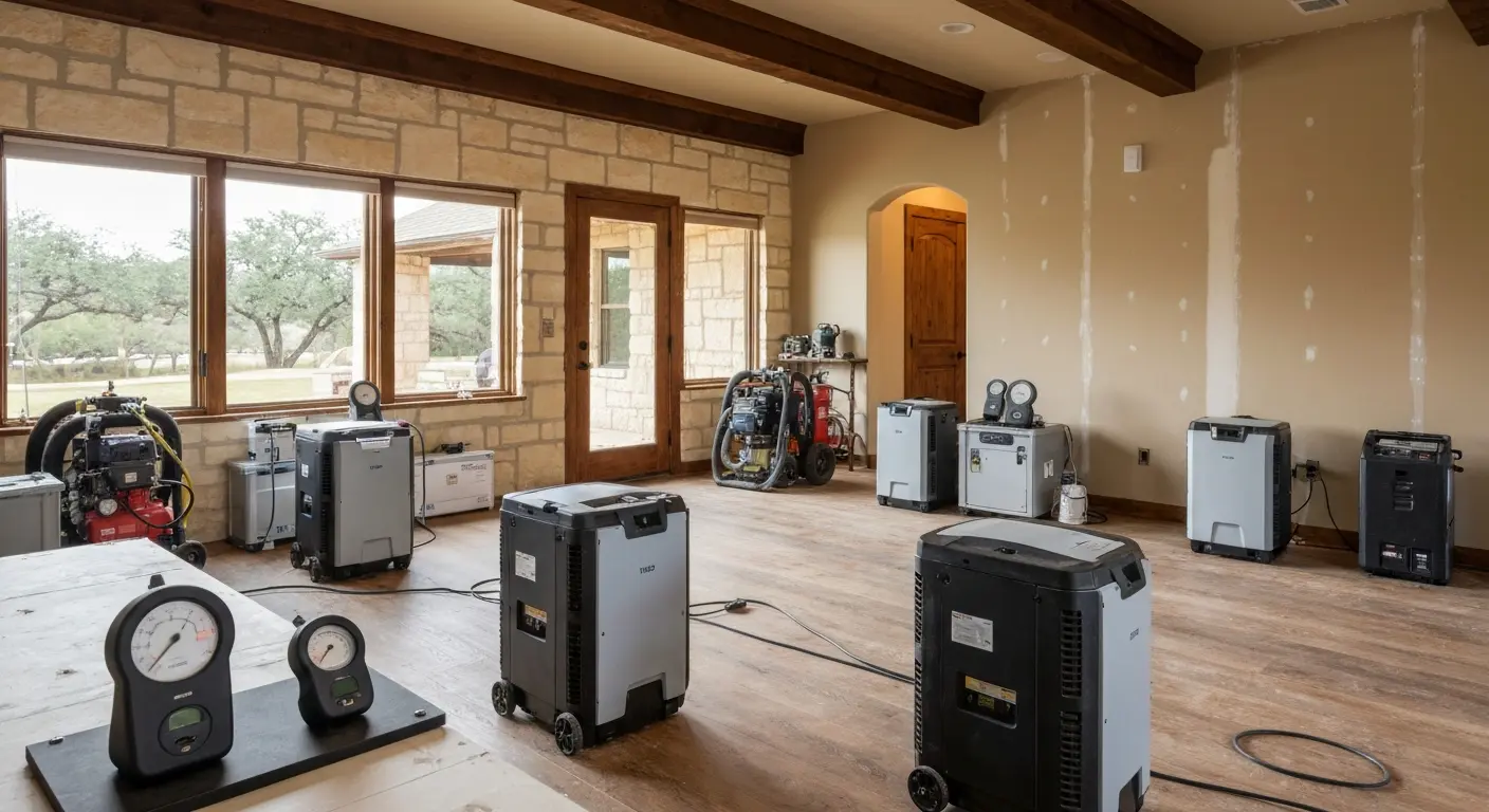 Water damage restoration