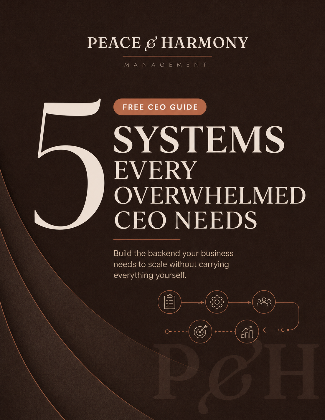 5 Systems Every Overwhelmed CEO Needs — free guide cover