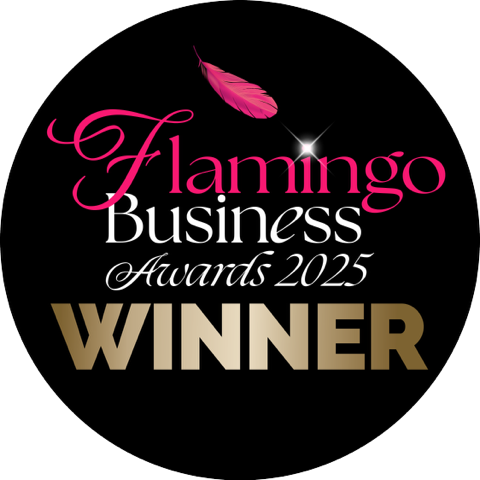Flamingo Business Awards 2025 Winner badge