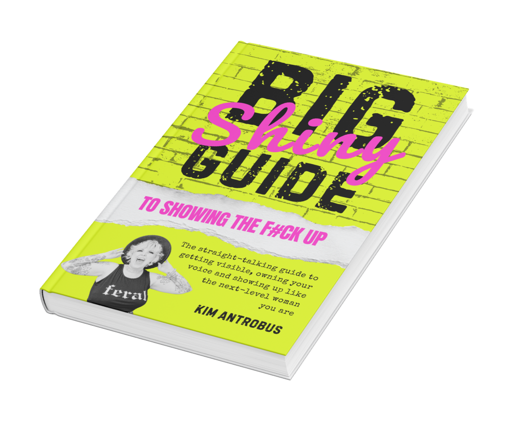 The Big Shiny Guide to Showing the F*ck Up by Kim Antrobus