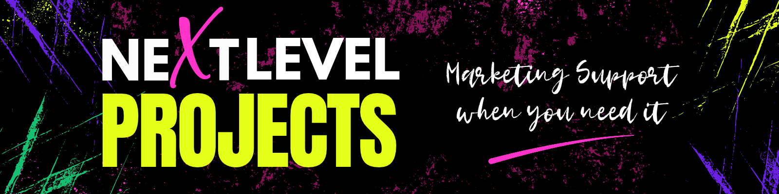 Next Level Projects: marketing support when you need it