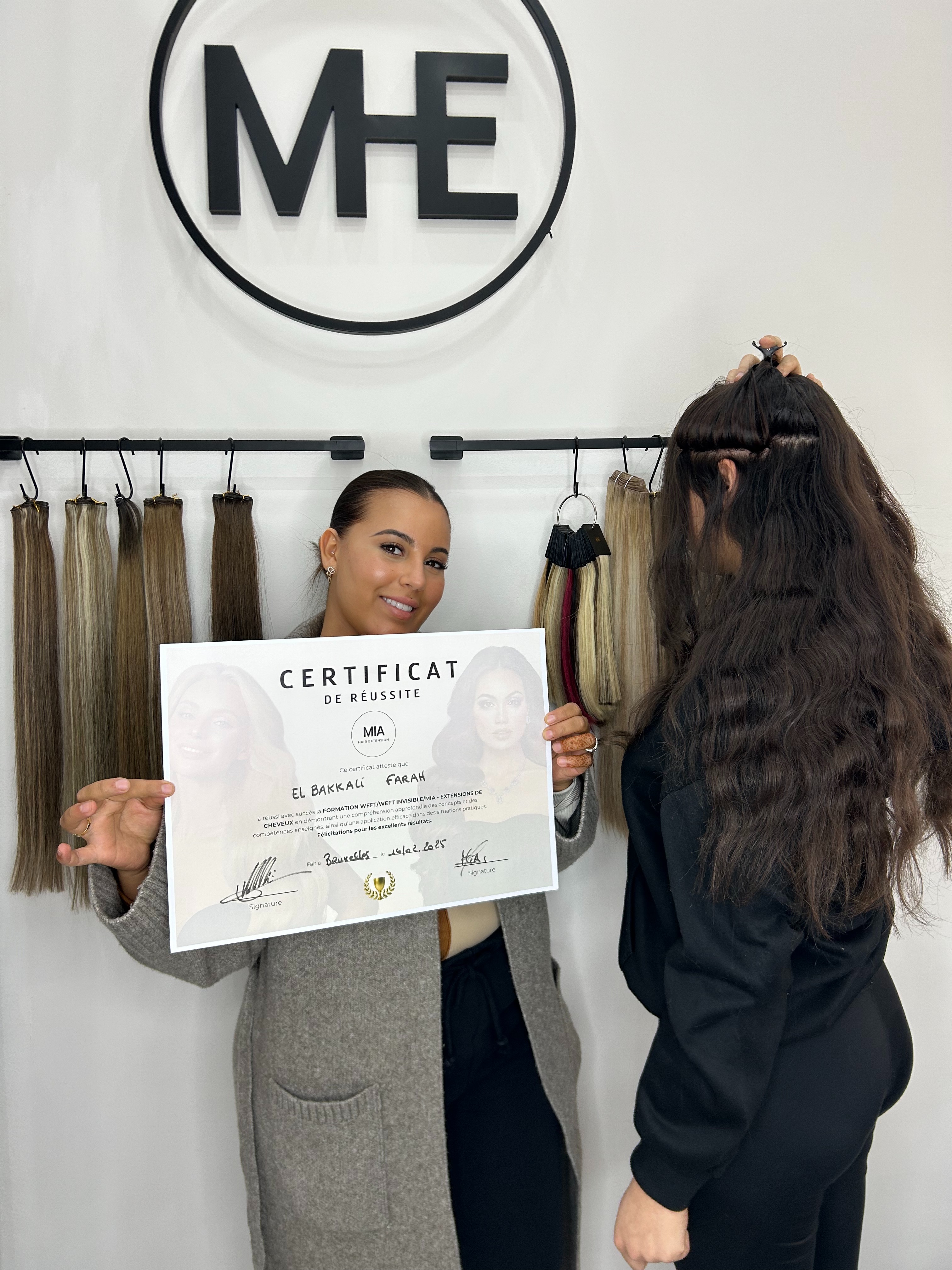 Certification Mia Hair Academy