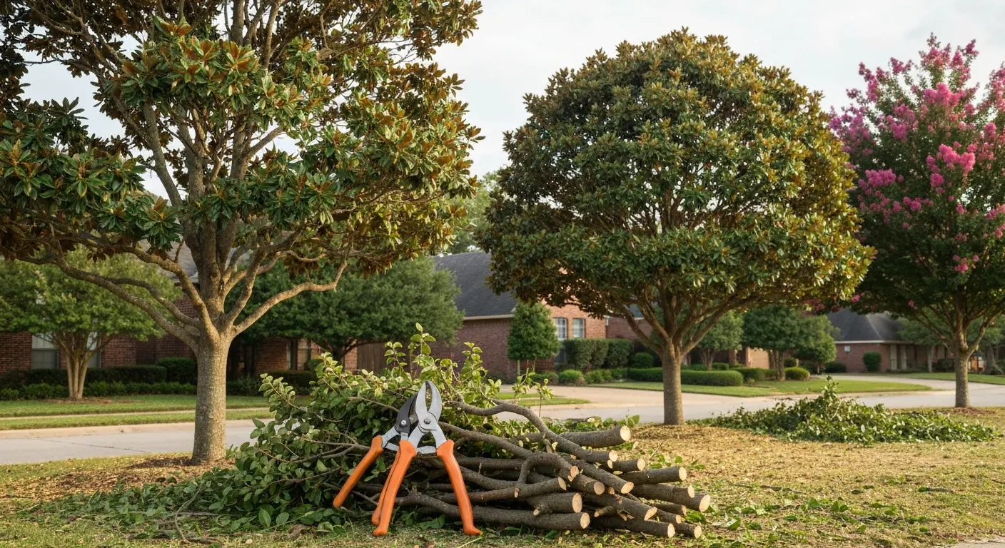 Tree trimming service