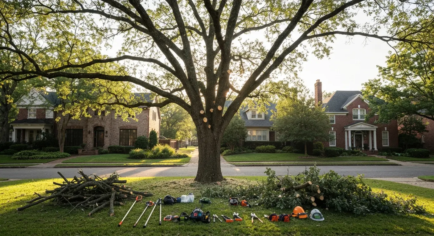Tree trimming service