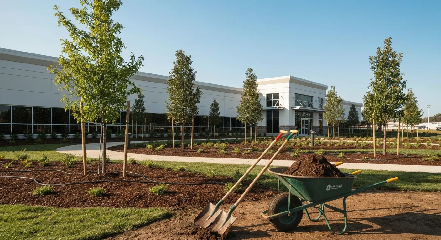 Commercial tree planting