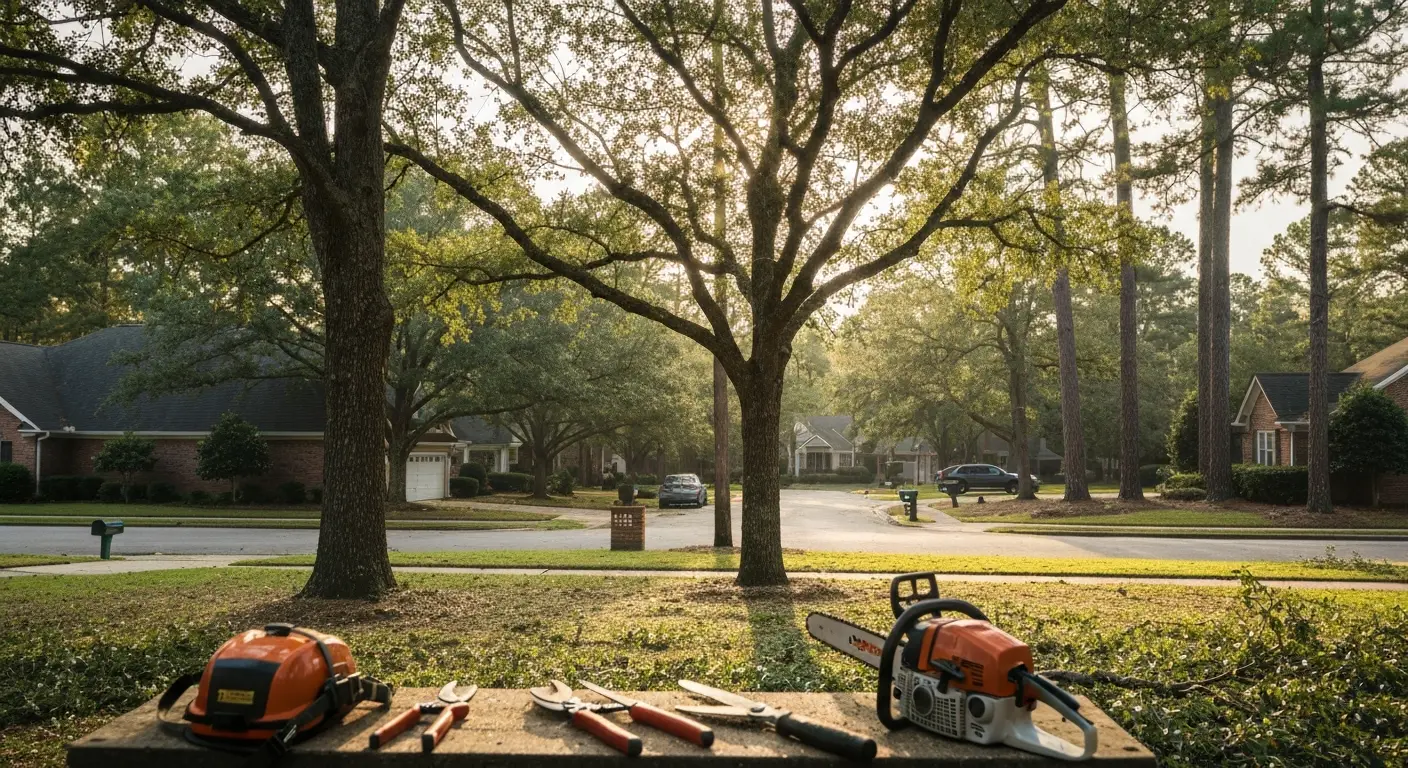 Tree trimming service
