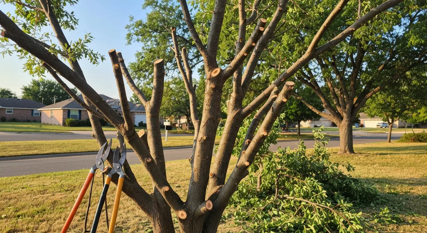 Professional tree trimming