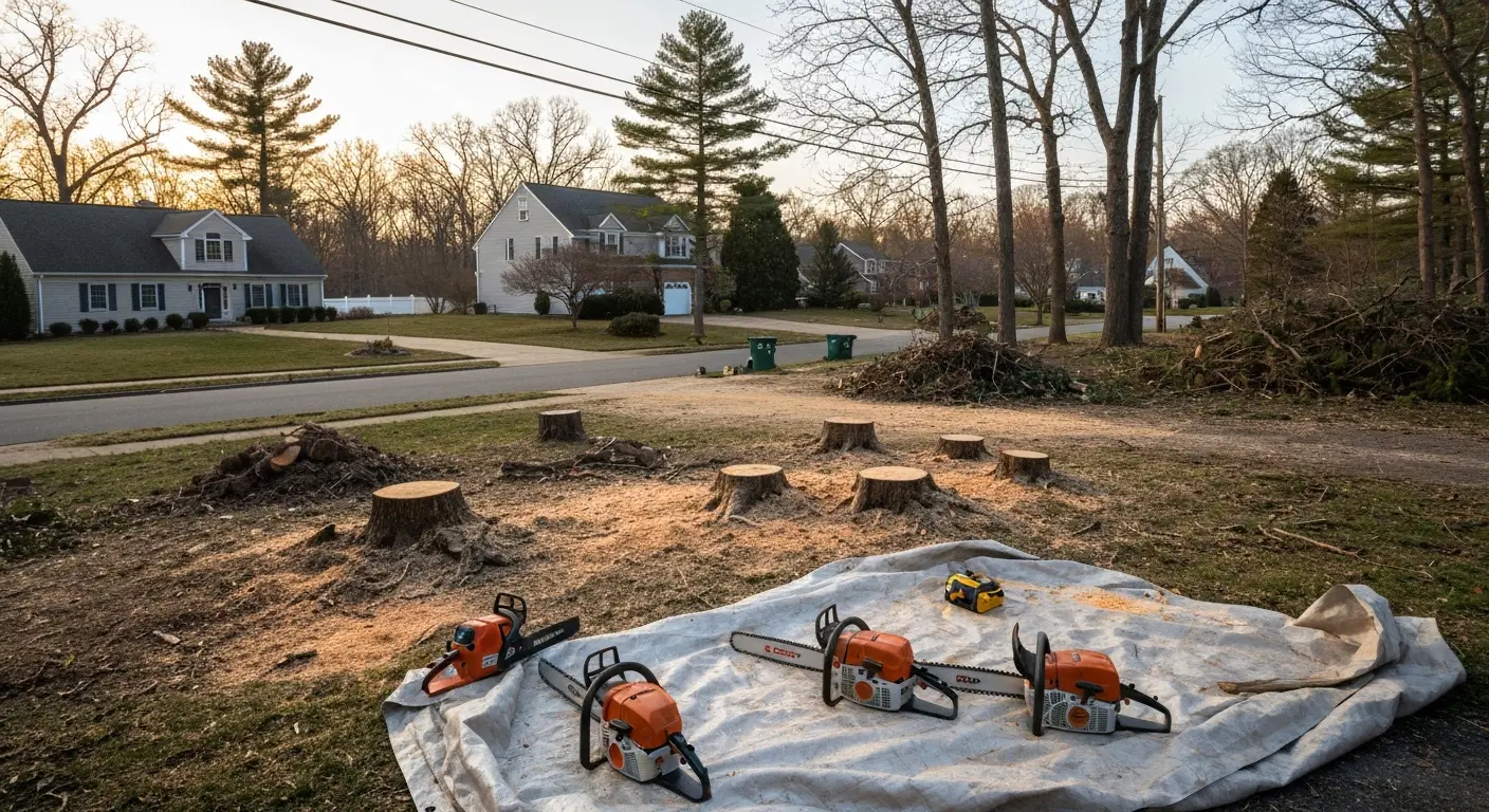Storm cleanup service