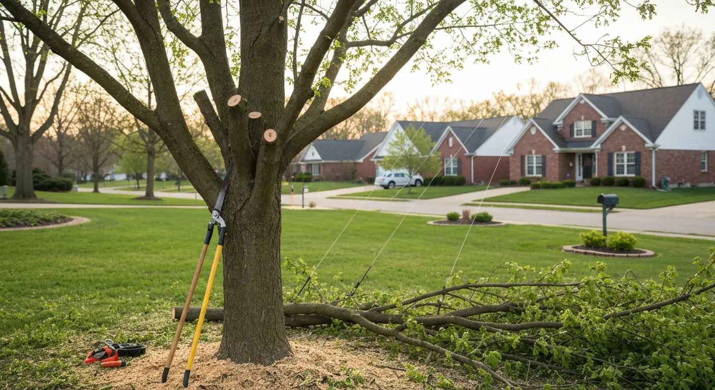 Tree trimming service