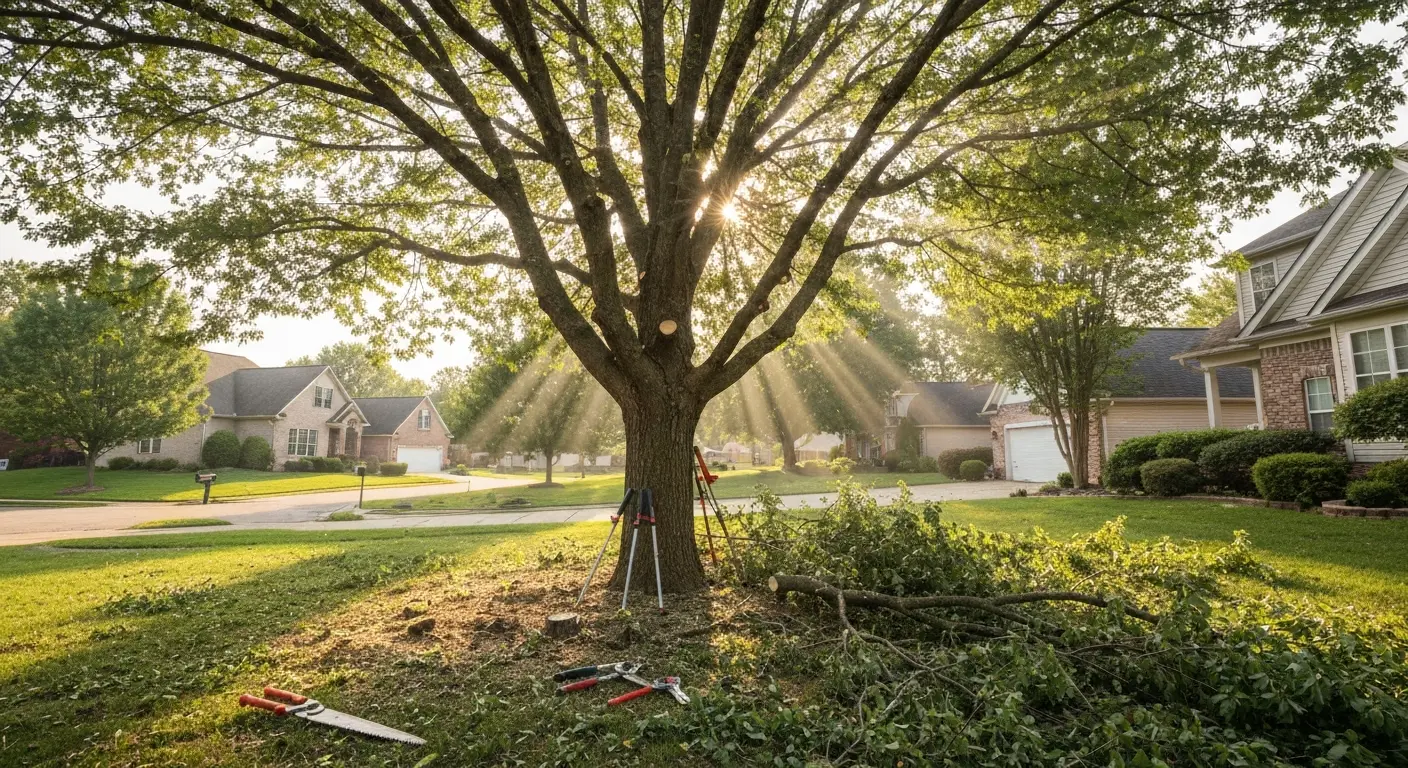 Crown thinning service