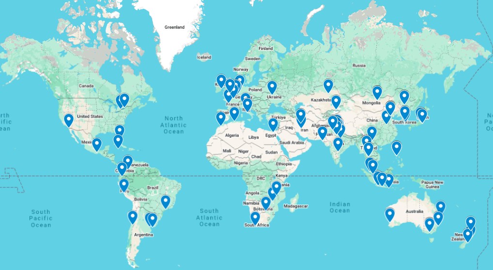 HEIM Global Hemp Construction Map
