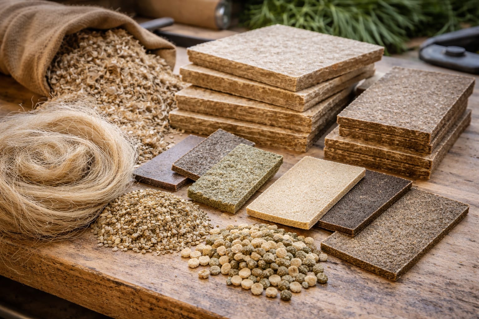 Hemp Bioplastics