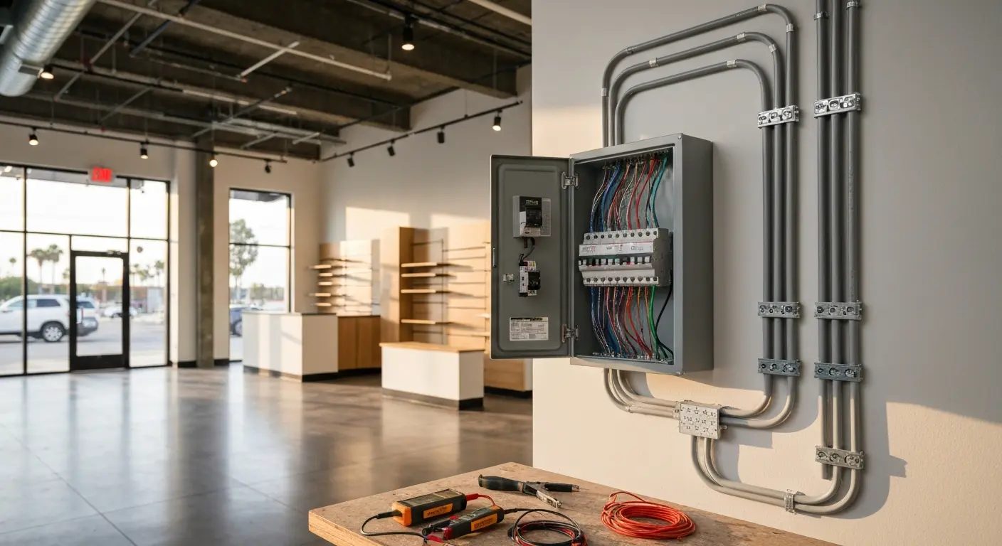 Commercial electrical work