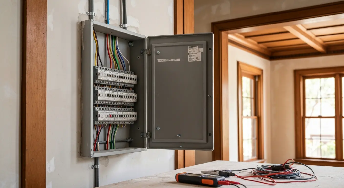 Electrical contracting installation