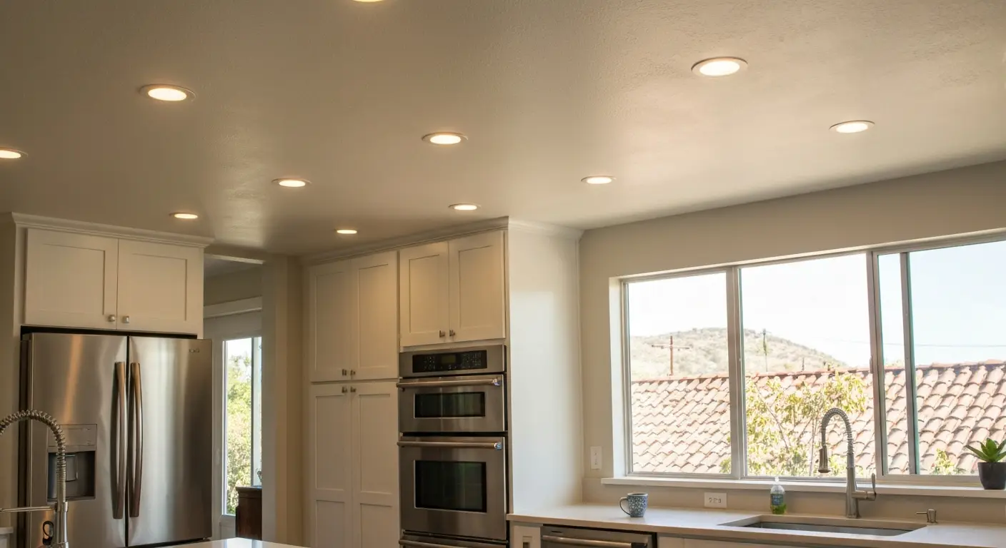 Residential lighting installation