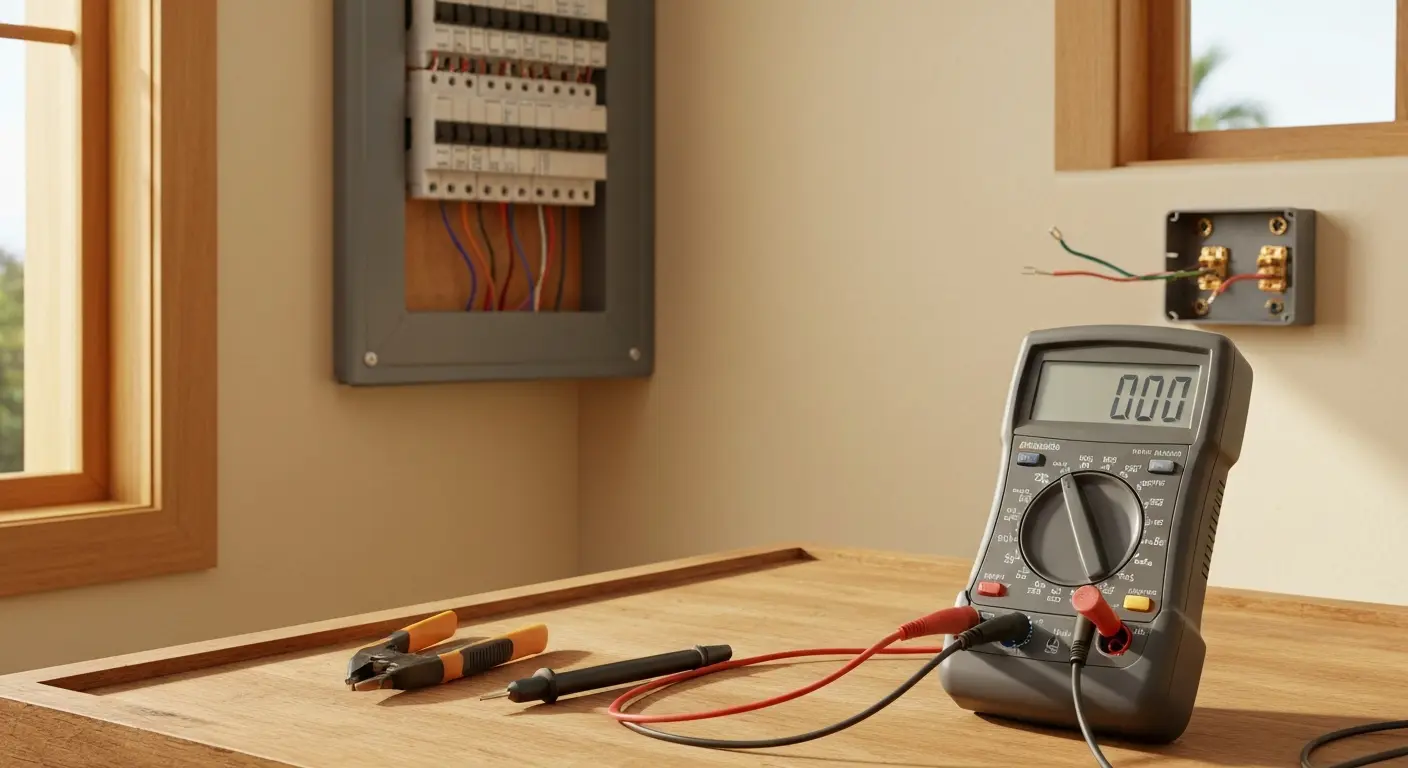 Electrical troubleshooting work