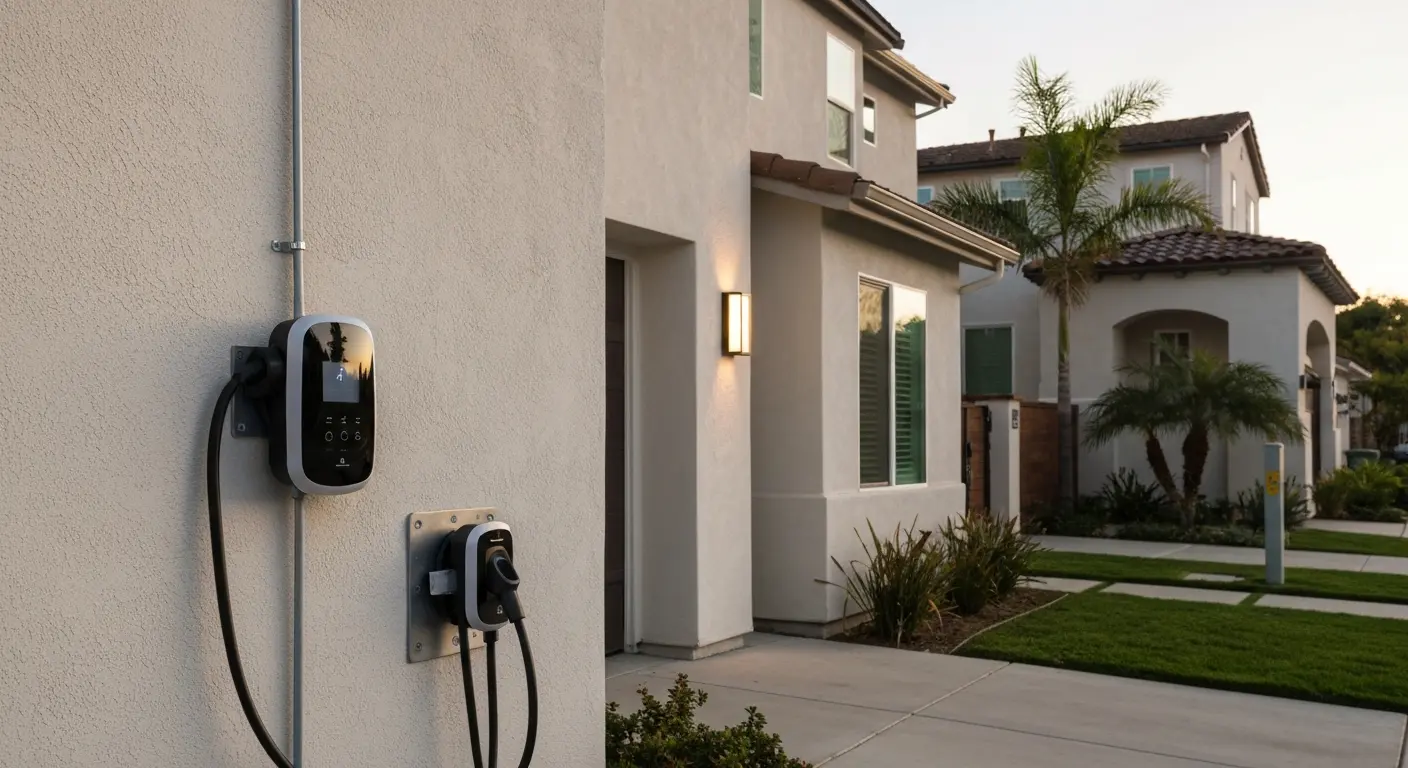 EV charger installation