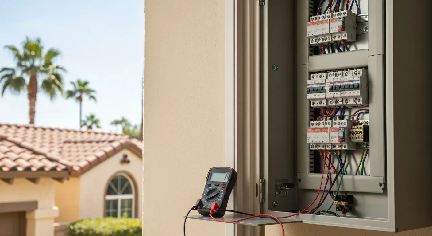 Electrical repair work