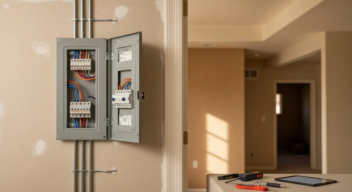 Electrical contracting work