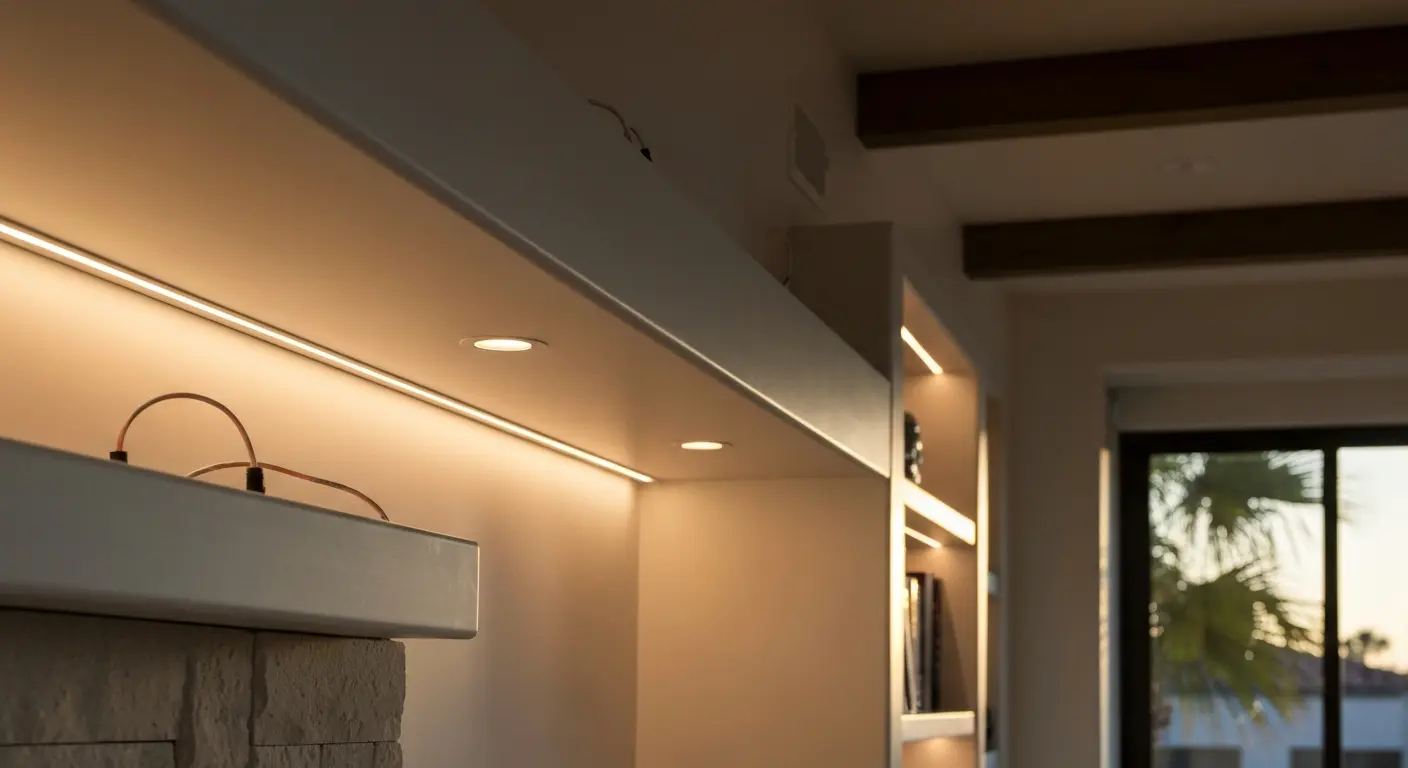 Lighting contractor work