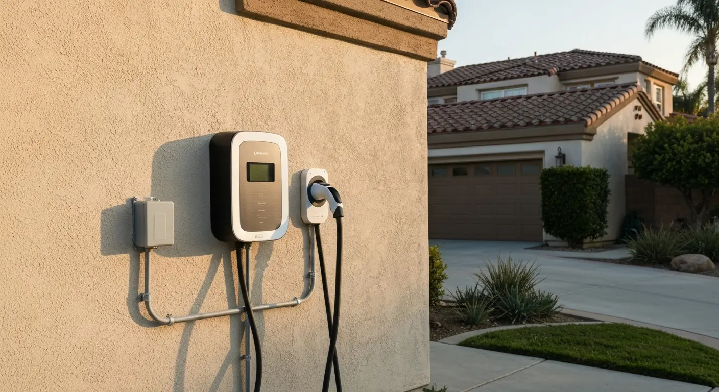 EV charger installation