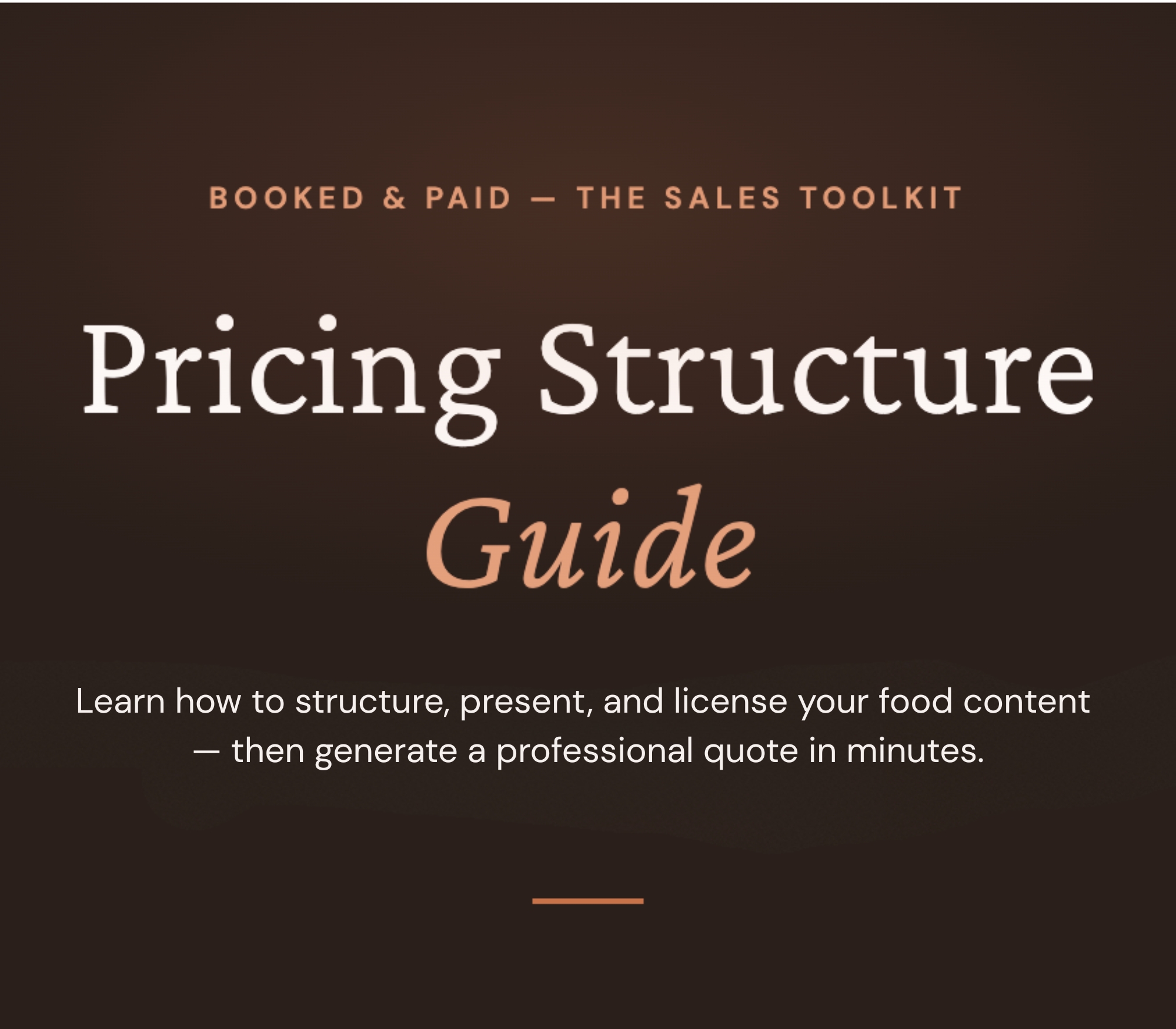 Pricing Guide