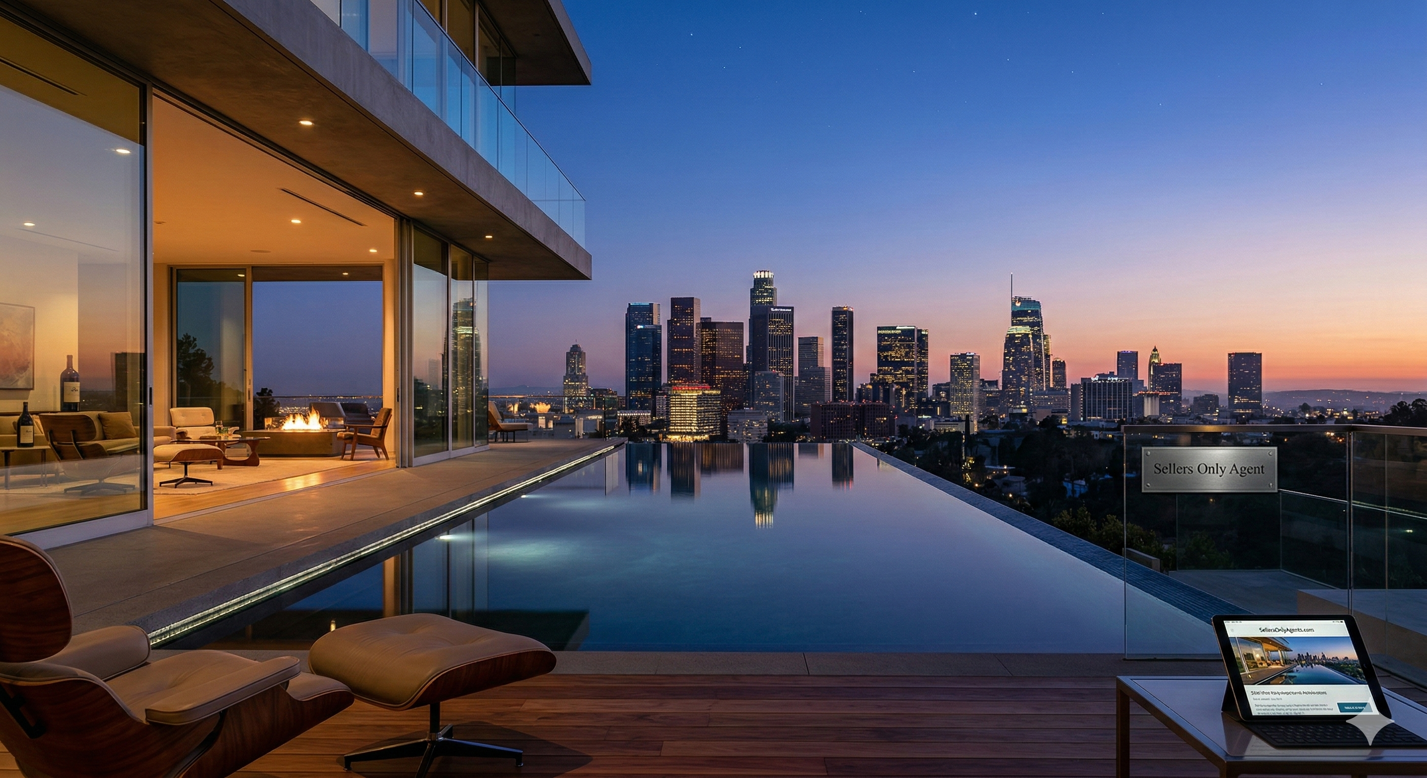 Beautiful luxury home exterior