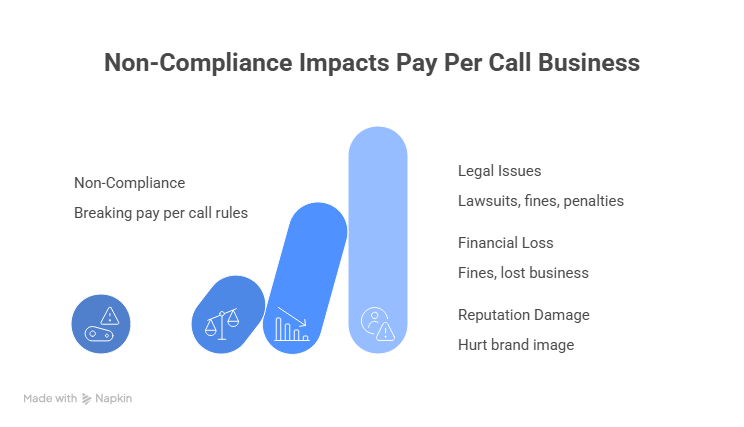 Non-compliance impacts pay per call business