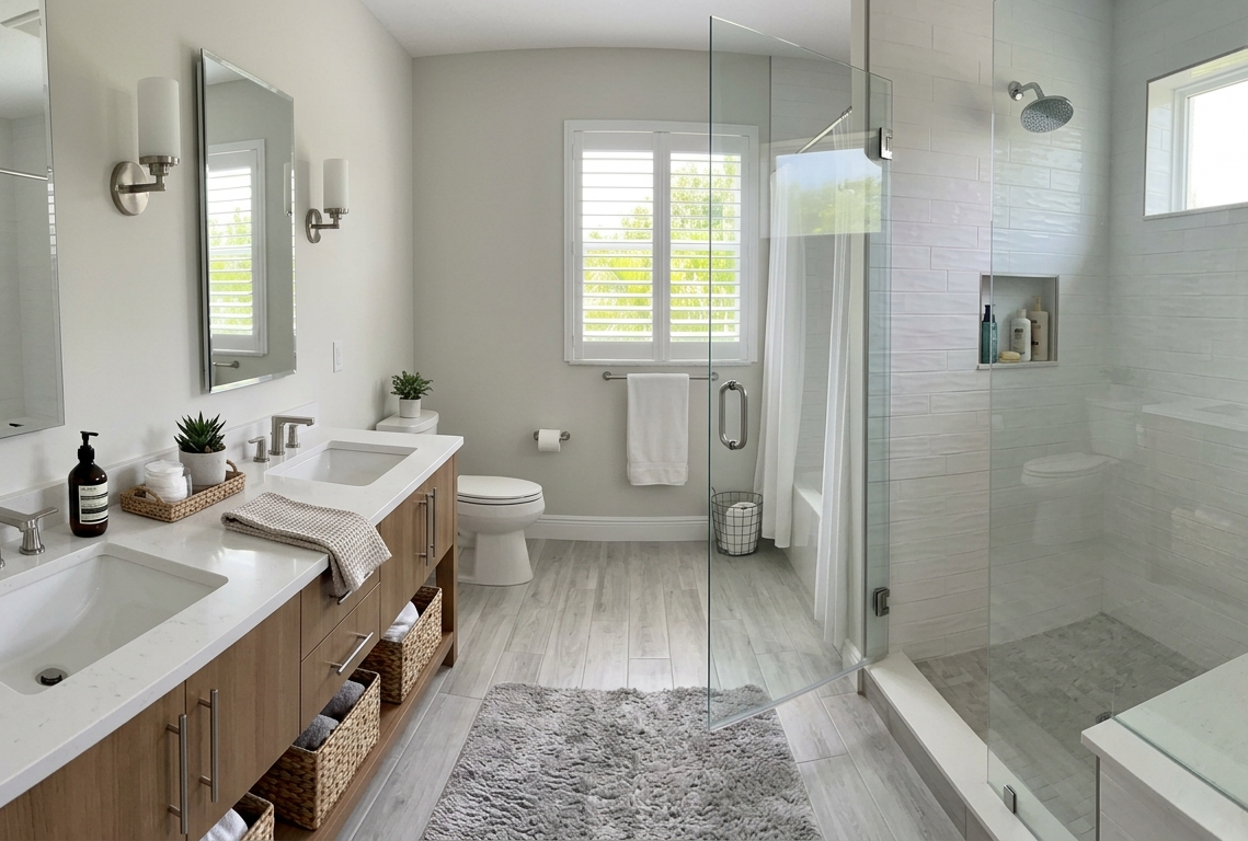 Bathroom Remodeling Project 9