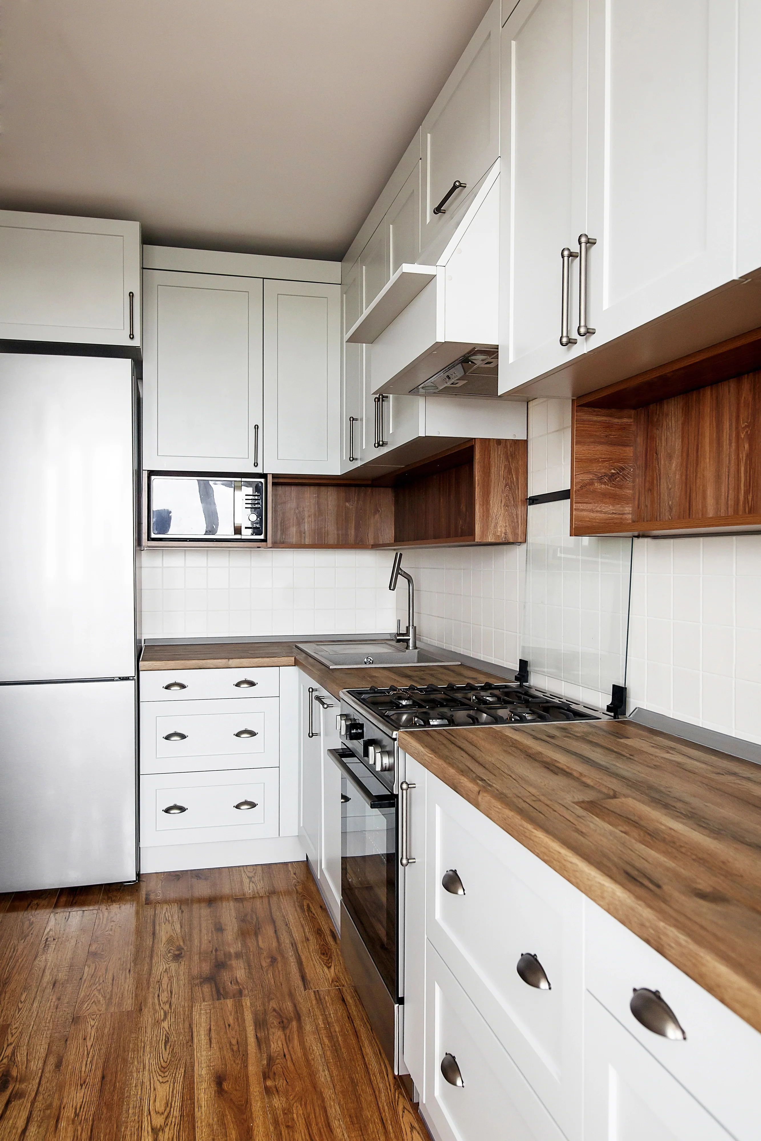 Completed Apex Builders home remodel