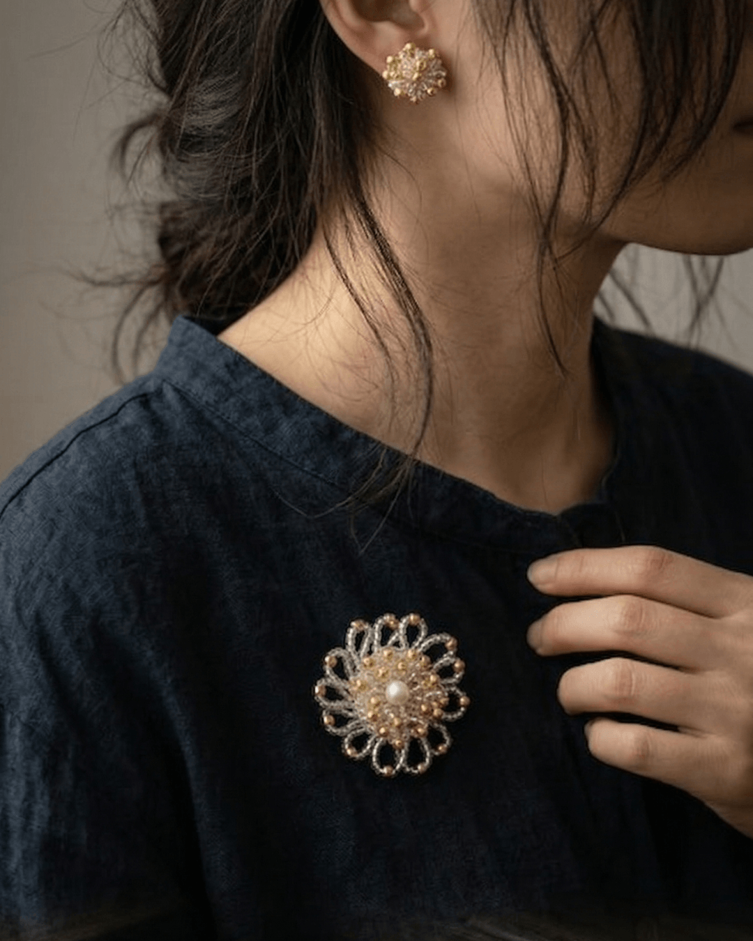 LLFA珠寶花線上課程 首飾耳環胸針套裝收納