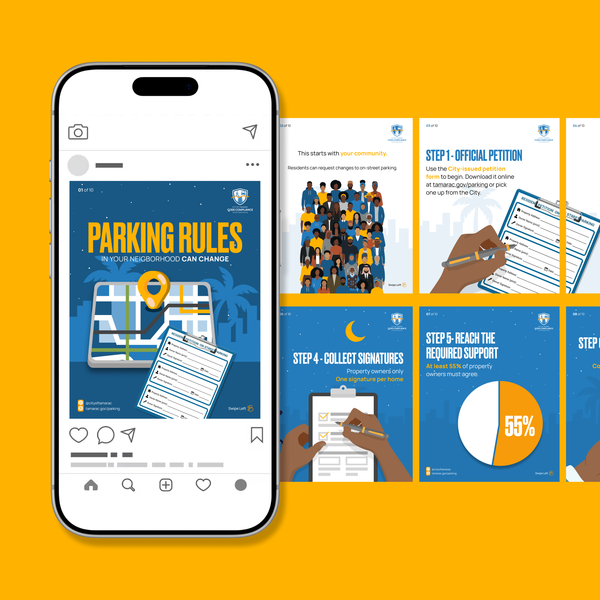 Carousel Phase 2 petition social post