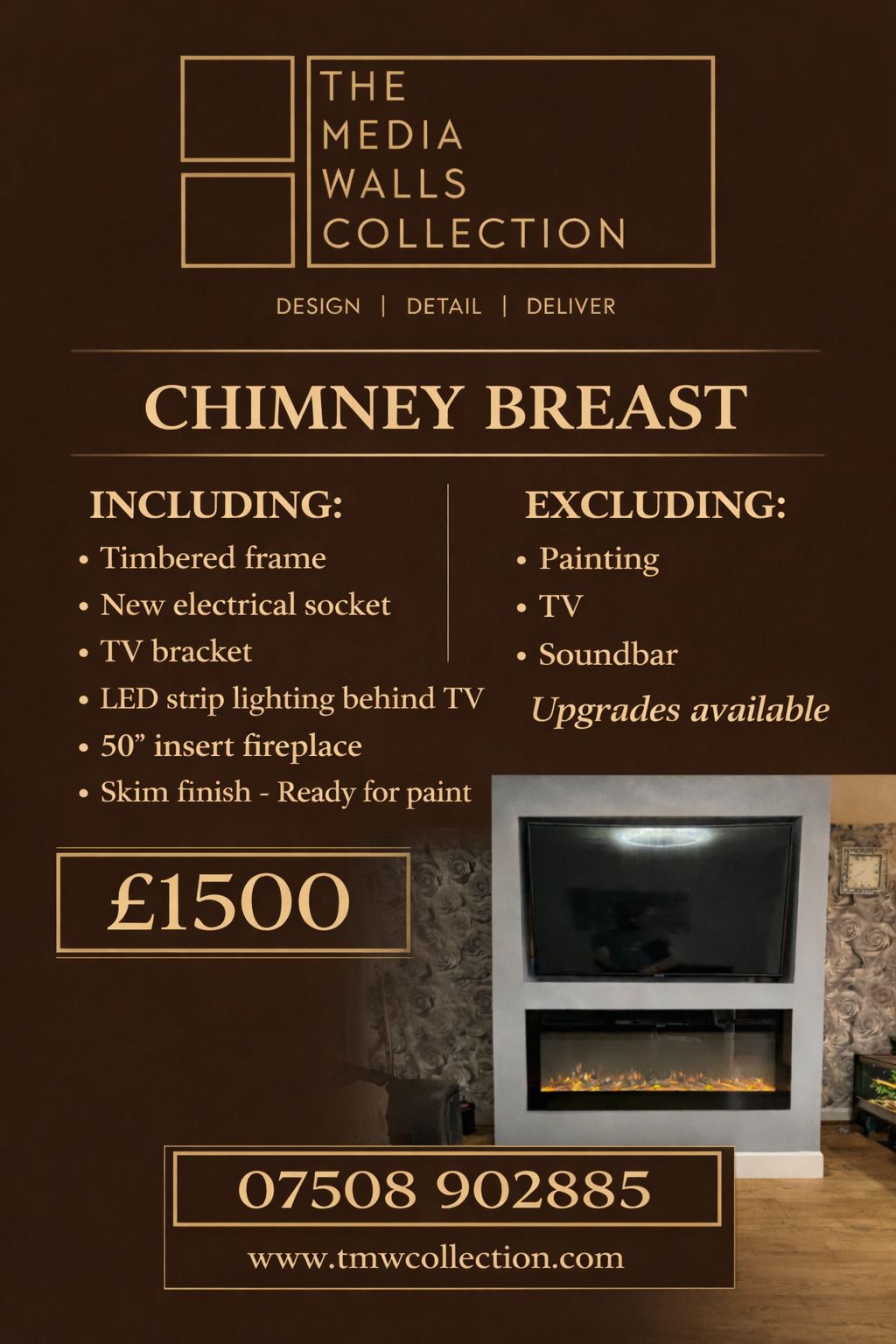 Media walls in Northamptonshire