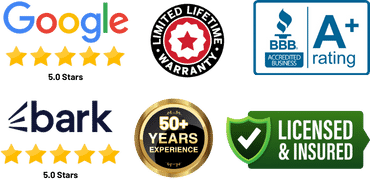 roofing contractor review badges