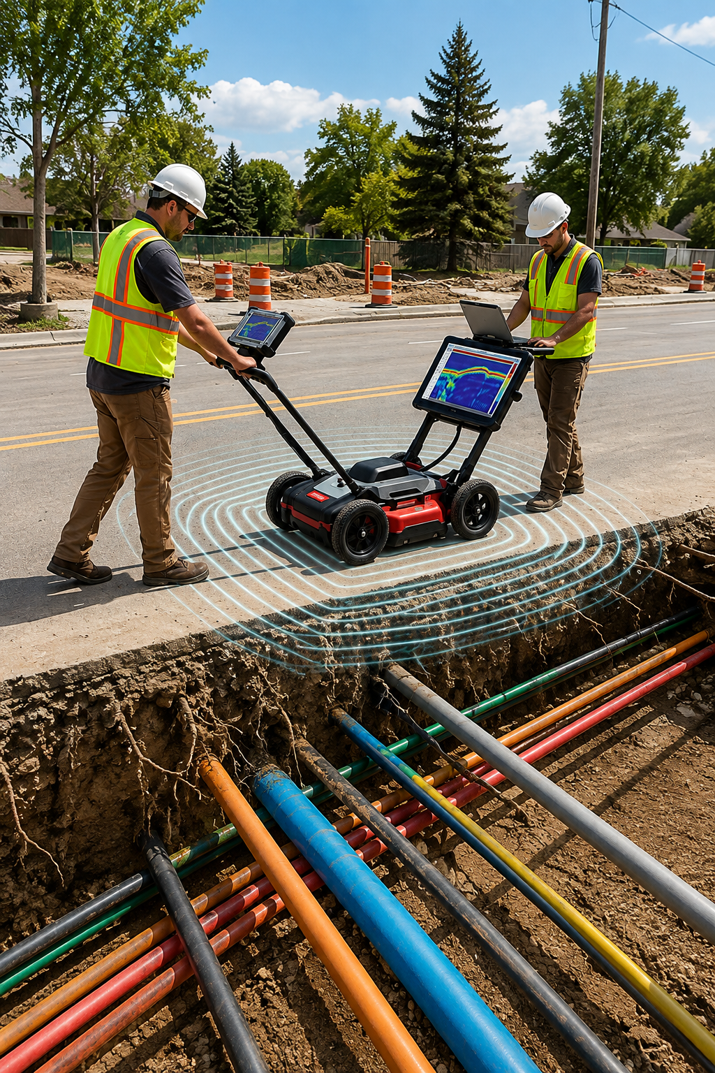  Utility Line Marking