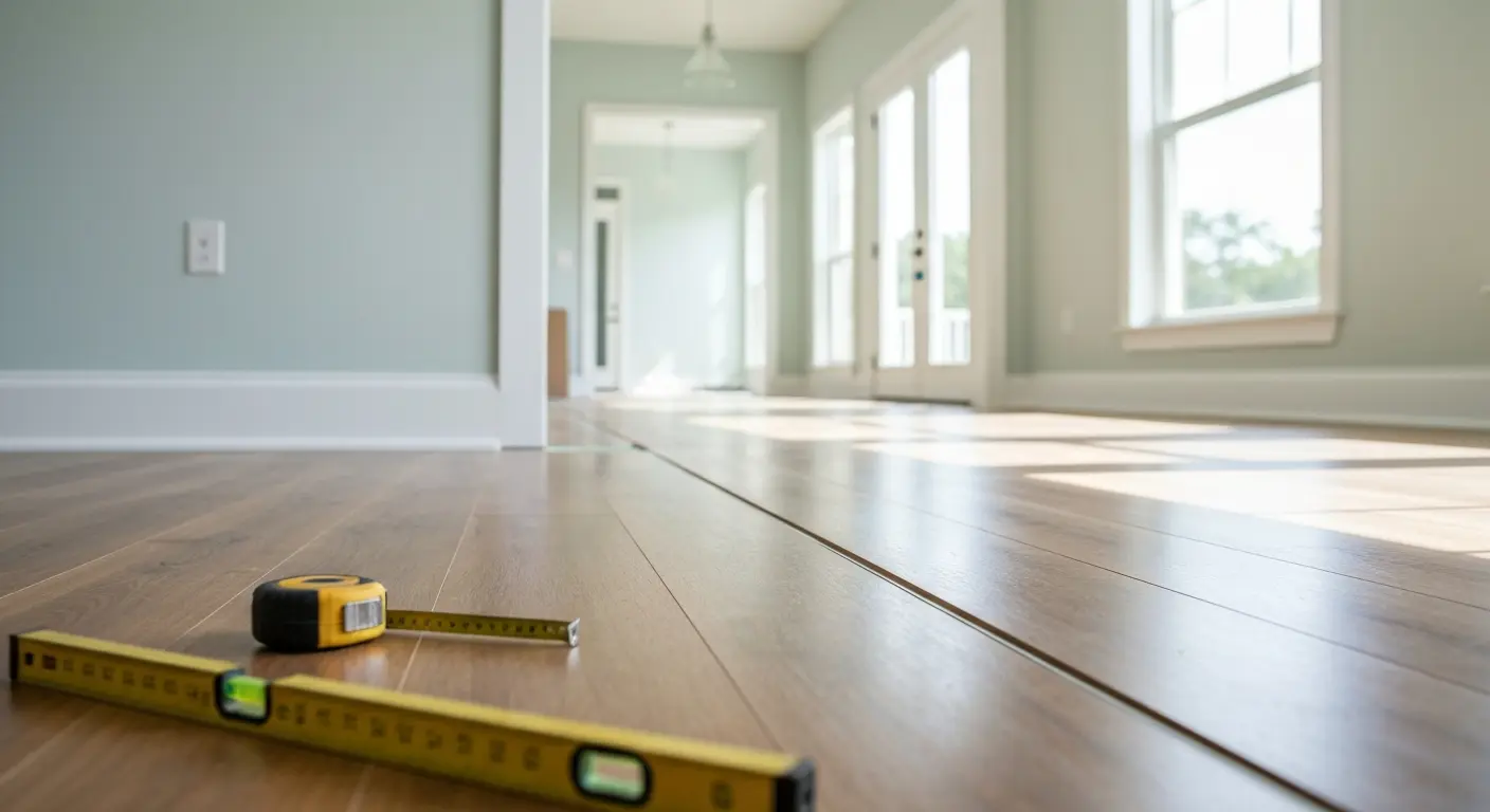 Flooring installation project