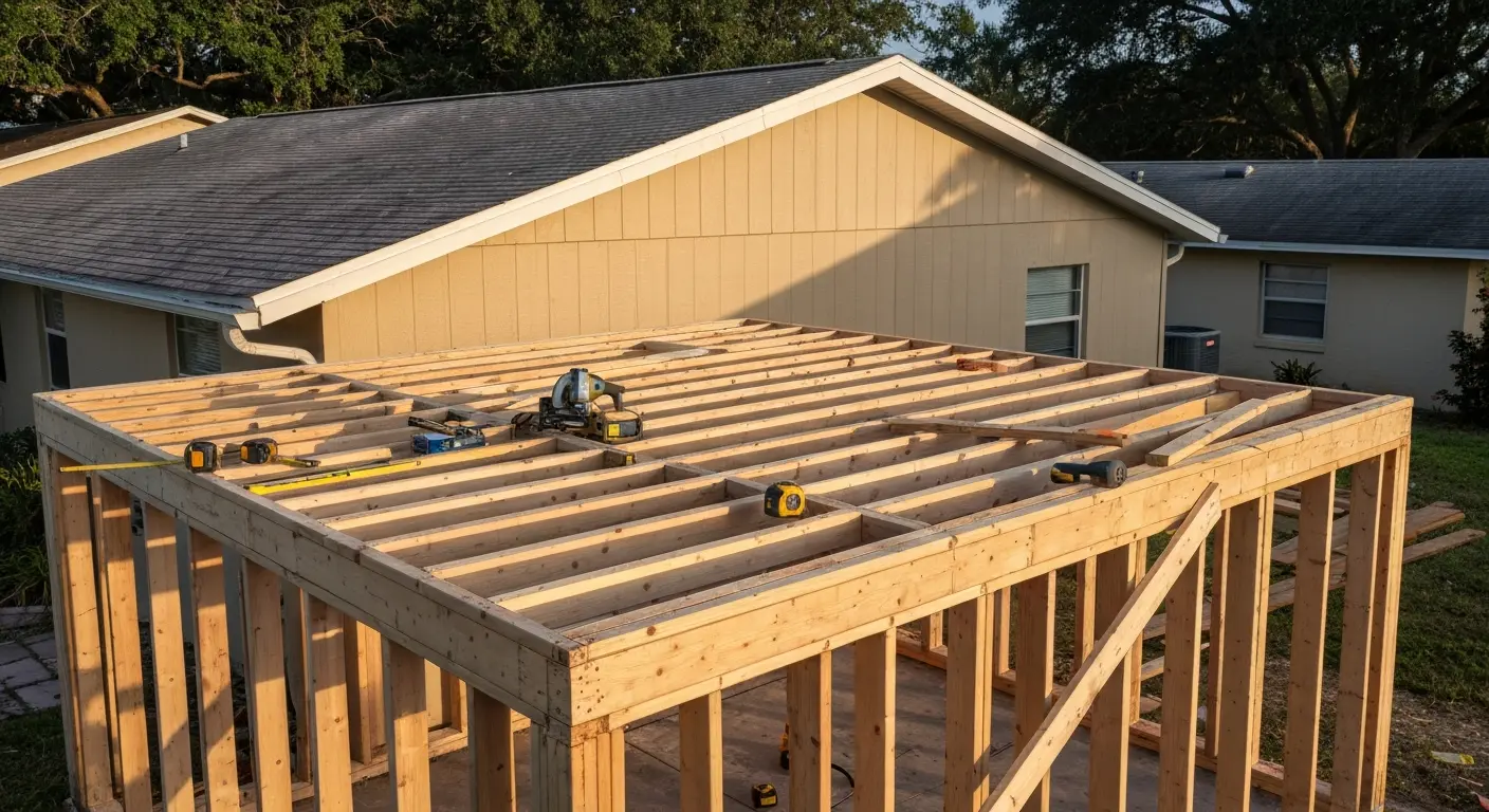 Room addition project